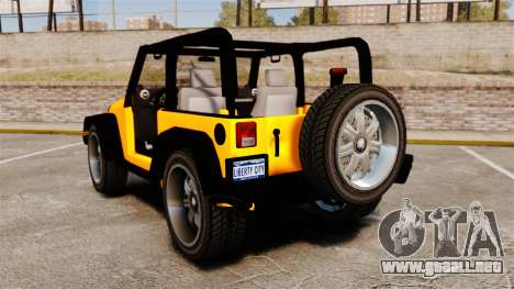 Jeep Wrangler Rubicon 2012 para GTA 4