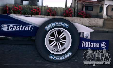 BMW Williams F1 para GTA San Andreas