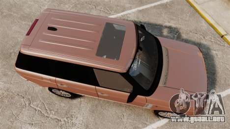 Range Rover TDV8 Vogue para GTA 4