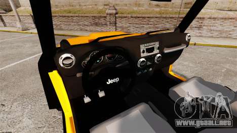 Jeep Wrangler Rubicon 2012 para GTA 4