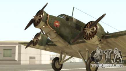 Junkers Ju-52 para GTA San Andreas