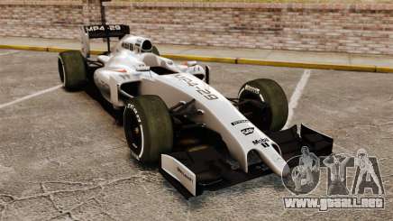 McLaren MP4-29 para GTA 4