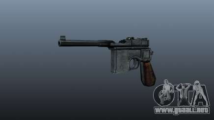 Mauser C96 pistola autocargable para GTA 4