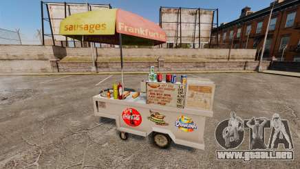 Nuevas texturas de carros de perros calientes para GTA 4