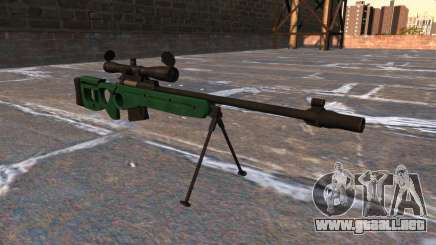 Rifle de francotirador SV-98 para GTA 4