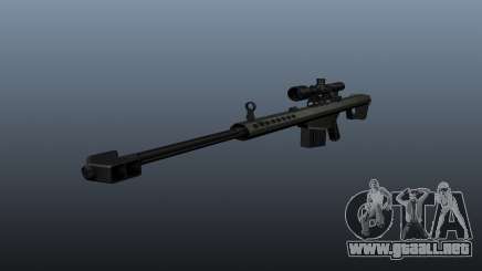 50 sniper rifle calibre para GTA 4