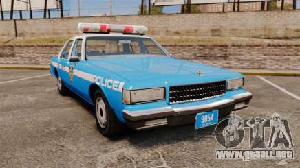 Chevrolet Caprice 1987 NYPD para GTA 4