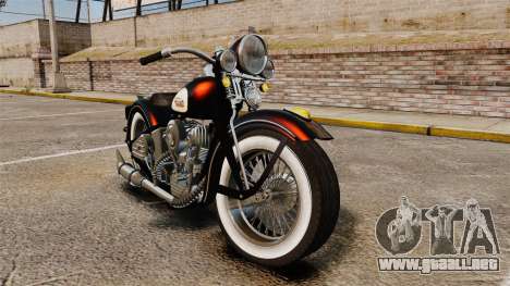 Harley-Davidson Knucklehead 1947 para GTA 4