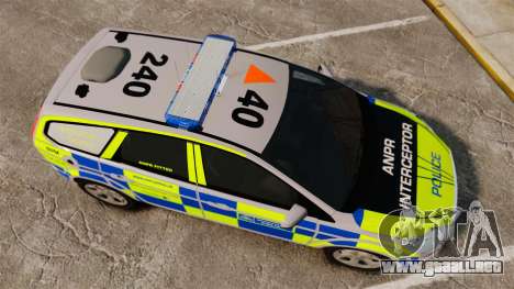 Ford Focus Estate Metropolitan Police [ELS] para GTA 4