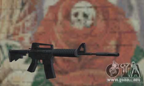 M4A1 de Saints Row 2 para GTA San Andreas