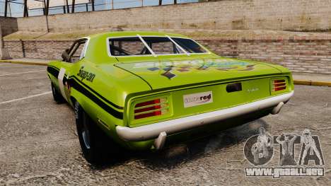 Plymouth Cuda AAR 1970 para GTA 4