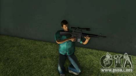M-16 con un arma de francotirador para GTA Vice City