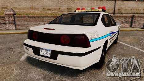 Chevrolet Impala 2003 LCPD para GTA 4