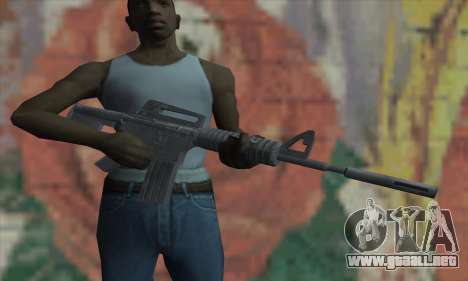 M4A1 de Saints Row 2 para GTA San Andreas