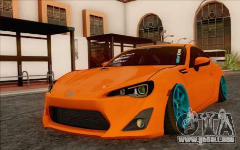 Toyota GT86 Lowstance para GTA San Andreas
