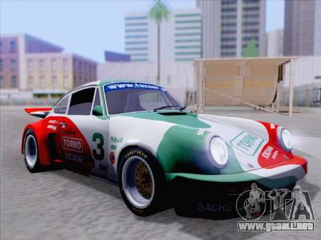 Porsche 911 RSR 3.3 skinpack 1 para GTA San Andreas