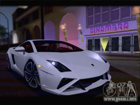 Lamborghini Gallardo 2013 para GTA San Andreas