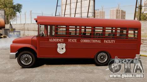 GTA IV TLAD Prison Bus para GTA 4
