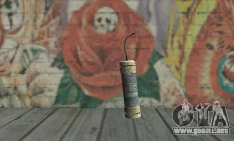Un cartucho de dinamita desde el Metro 2033 para GTA San Andreas