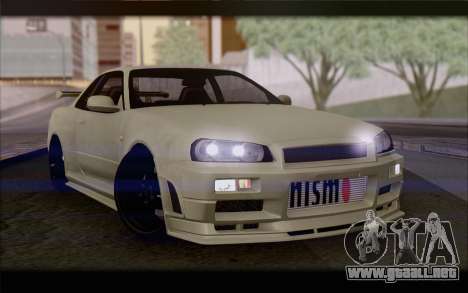 Nissan Skyline R34 Z-Tune para GTA San Andreas