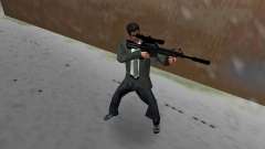 M4 con el arma de francotirador para GTA Vice City