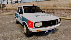 Renault 12 Turkish Police [ELS] para GTA 4