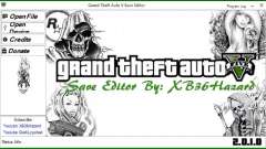 Grand Theft Auto V Save Editor v.2.0.1.0 para GTA 5