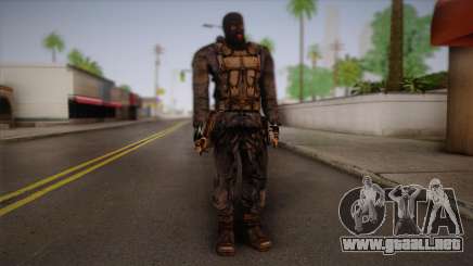 Un mercenario de l. a. t. s. k. e. R para GTA San Andreas