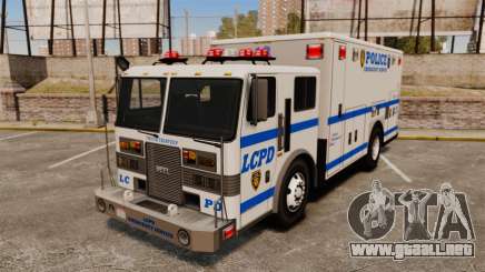 Hazmat Truck LCPD [ELS] para GTA 4