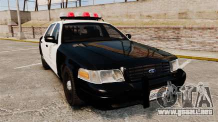 Ford Crown Victoria 1999 LAPD & GTA V LSPD para GTA 4