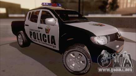 Mitsubishi L200 POLICIA para GTA San Andreas