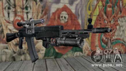 AK-47 de un acosador para GTA San Andreas