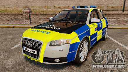 Audi S4 Avant Metropolitan Police [ELS] para GTA 4