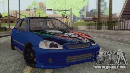 Honda Civic Tuning para GTA San Andreas