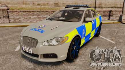 Jaguar XFR 2010 West Midlands Police [ELS] para GTA 4