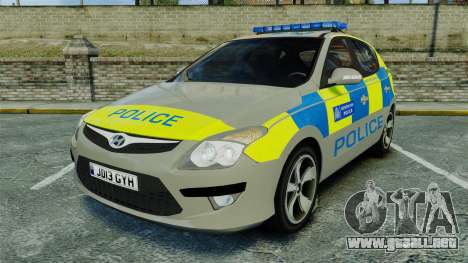 Hyundai i30 Metropolitan Police [ELS] para GTA 4