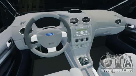 Ford Focus Metropolitan Police [ELS] para GTA 4
