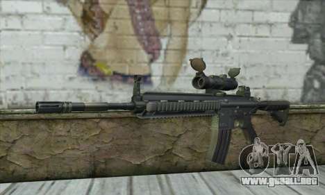 HK416 with ACOG para GTA San Andreas