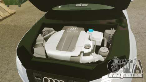 Audi S4 Unmarked Police [ELS] para GTA 4