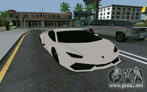 Lamborghini Huracane LP610-4 para GTA San Andreas