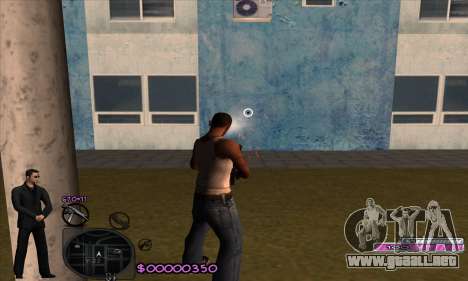 C-HUD Woozie para GTA San Andreas