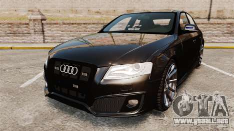 Audi S4 Unmarked Police [ELS] para GTA 4