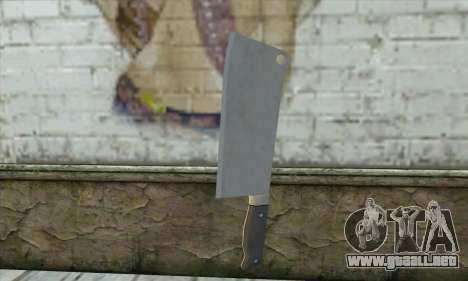Cuchillo de cocina de Postal 3 para GTA San Andreas