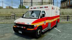 Brute FDLC Ambulance [ELS] para GTA 4