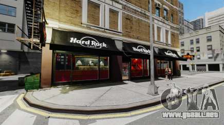 Una nueva cafetería-Hard Rock- para GTA 4