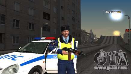 Pak DPS en un formato de invierno para GTA San Andreas