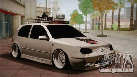 Volkswagen Golf IV Hellaflush para GTA San Andreas