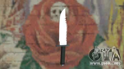 Cuchillo de Rambo para GTA San Andreas