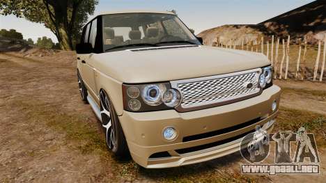 Range Rover Supercharger 2008 para GTA 4