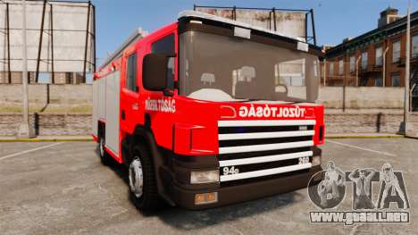 Húngaro camión de bomberos [ELS] para GTA 4